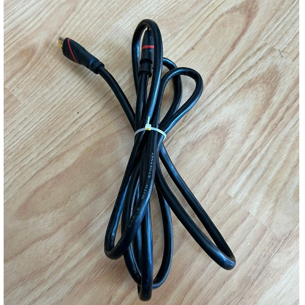 MediaBridge HDMI Cable Unisex OS Black Very Good High Speed Ethernet 6ft